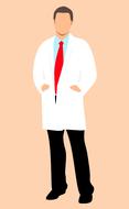 doctor as a drawing