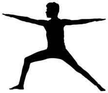 exercise yoga person