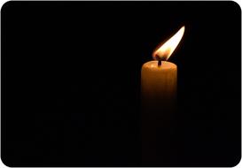 Candle Flame dark