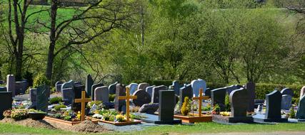 Cemetery Graves cross