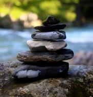 Stones Massage Balance nature