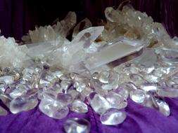 charming Rock Crystal Clear White