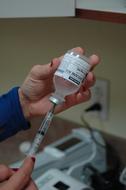 vaccination in clinic