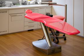 red Clinic Doctor Chair