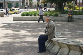 Old Man city street