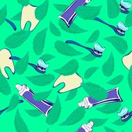 dental accessories as background