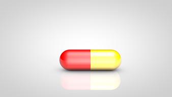 Medicine Remedy Pills red and yellow