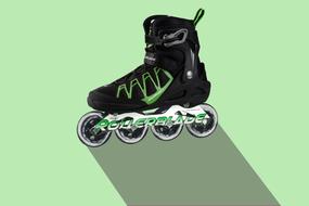 Inline Skate Sport as a drawing