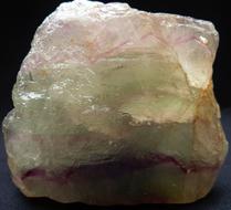 Fluorspar Green yellow pink stone
