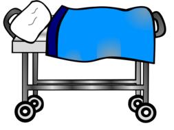 hospital clip art bedside drawing
