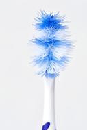 Toothbrush Head white blue