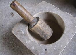 old Mortar Pestle