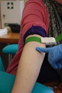 patient in diagnostic Laboratory