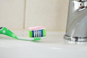 Bathroom green Brush Care