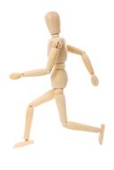Action Exercise Fit wood dolls