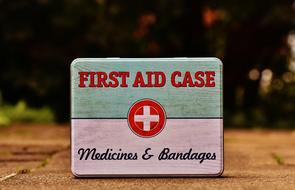 First Aid Box Tin