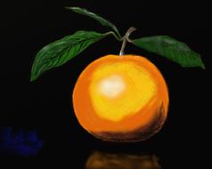 fruit health drawing