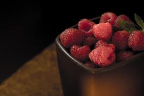 Eating Fruit Dessert red
