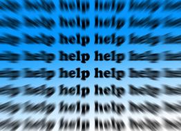 help font banner drawing