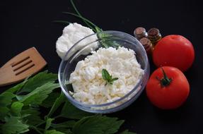 Bryndza Cheese tomato herbs