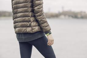 Cold Weather Coat person