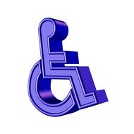 disabled sign symbol drawing