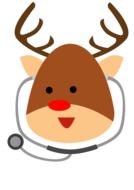 reindeer doctor animal drawing