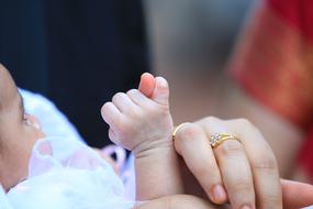 Born Baby hands