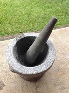 Mortar And Pestle stone