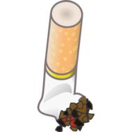 cigarette smoking drawing