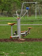 Sports Equipment green grass