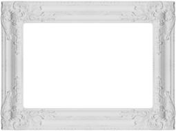 white frame drawing