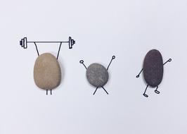 Rock Art Craft stone