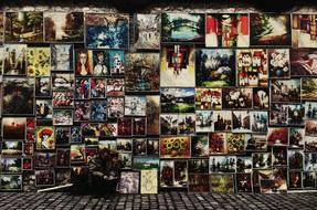 exhibition of street artists
