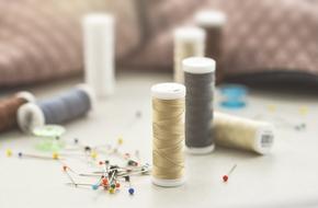 white Sewing Thread