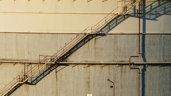 large staircase in the port of roterdam