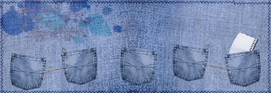 background jeans banner