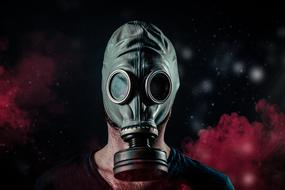 gas mask against toxicity