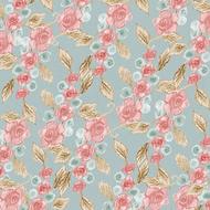 background page template floral drawing