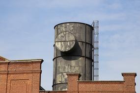 old Industrial Plant Water Storage