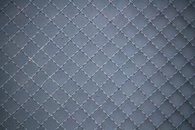 Fence Grid at Gray background