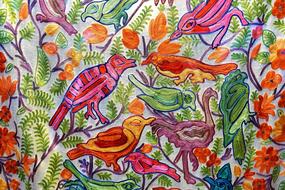 Art Flower Pattern drawing