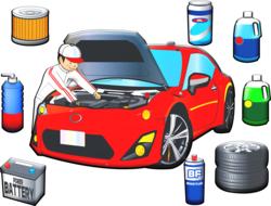 cartoon car mechanic