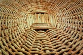 wicker basket bottom