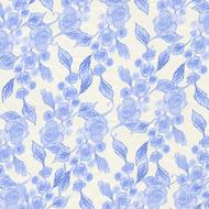 background page blue drawing