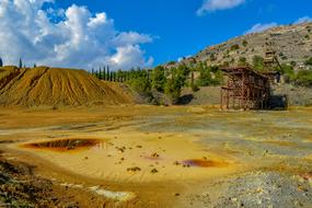 Abandoned Mine Environment landscape