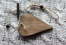 Heart Wooden valentine's day