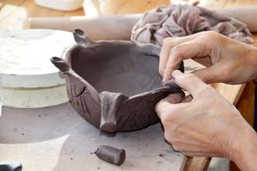 Pottery Hand