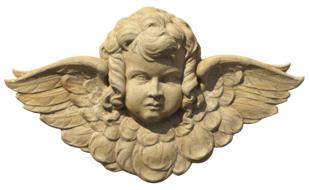 Angel Face stone Figure