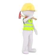 clipart of males construction worker